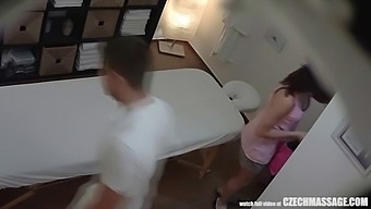 Steamy Encounter On Massage Table In Europe