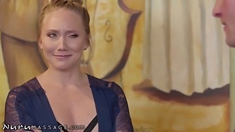 Aj Applegate Indulges In Steamy Massage With Best Friend'S Stepbrother
