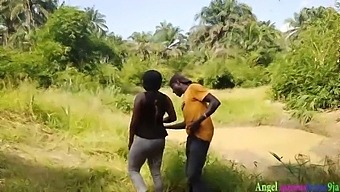 Okoro The Hunter Encounters A Stunning African Woman While Hunting And Engages In Passionate Intercourse With Her In A Public Setting. The Encounter Is Captured On His Hidden Camera, Revealing The Intensity Of Their Sexual Connection And The Risk Of Being Discovered By Her Husband'S Brother.