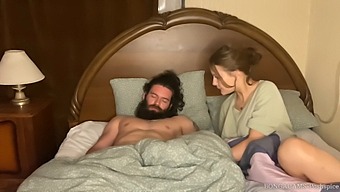 Russian Stepmom Gives Deepthroat Blowjob In Hd