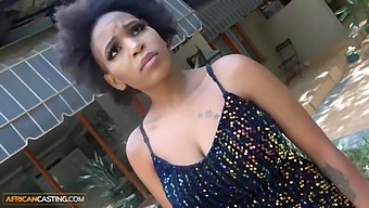 African Model Auditions For New Agent By Performing Oral Sex