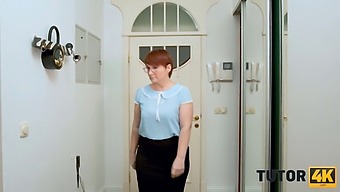 Tutor4k Video Reveals The True Nature Of Stern Redhead Teacher