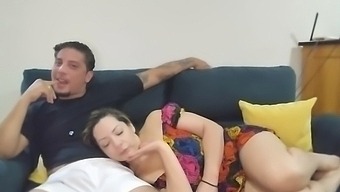 Mother-In-Law'S Sheer Dress And Big Cock Fetishized In Net Movie