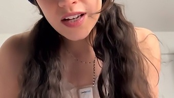 Beautiful Brunette Quinn Finite, Her Breast Size Is An Beauty, She Has A Sick Solo Scene Where She Has Two Nice Climaxes With A Role Play Game.
