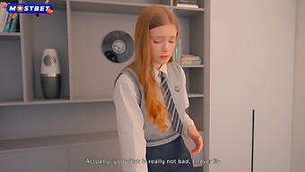Redhead Student Caught Cheating On Webcam, Get Expelled Or Get Fucked?